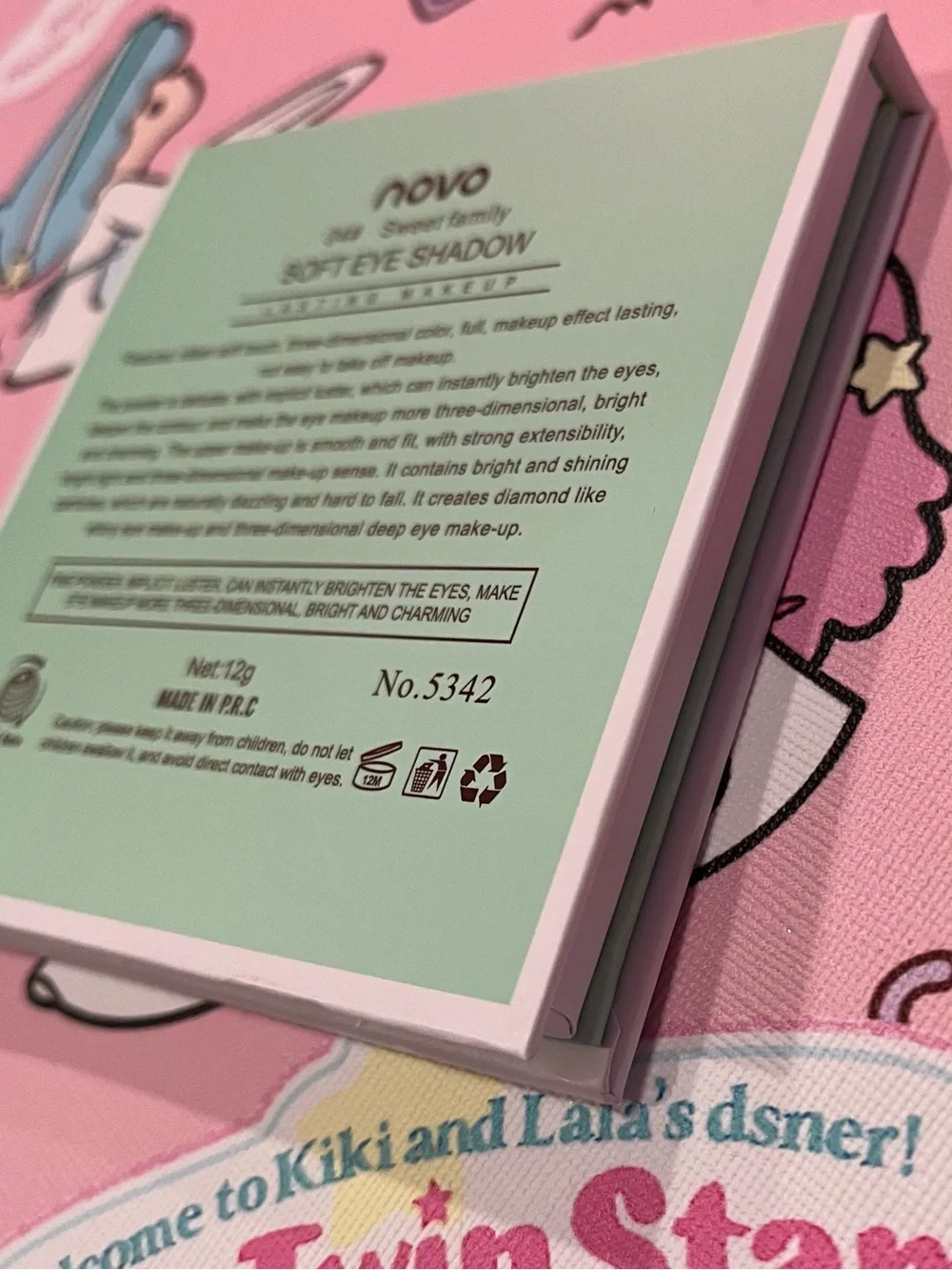 Neutral Eyeshadow Palette with Cute Pets on the Packaging